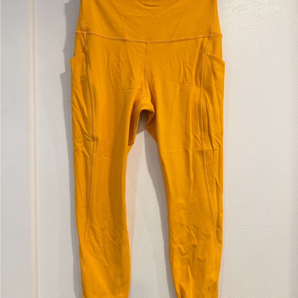 lululemon athletica Women's Leggings mango dream w pockets